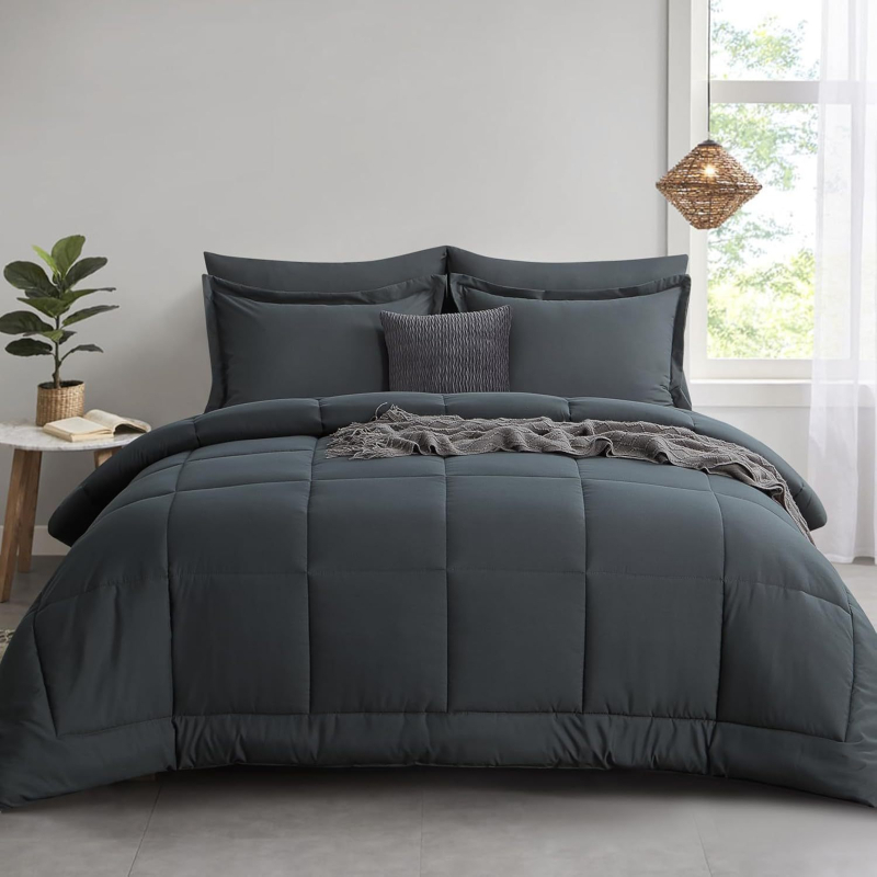 Завивка с плат от химическо влакно, пълнеж от обикновено влакно, реактивен печат, подходяща за всички сезони