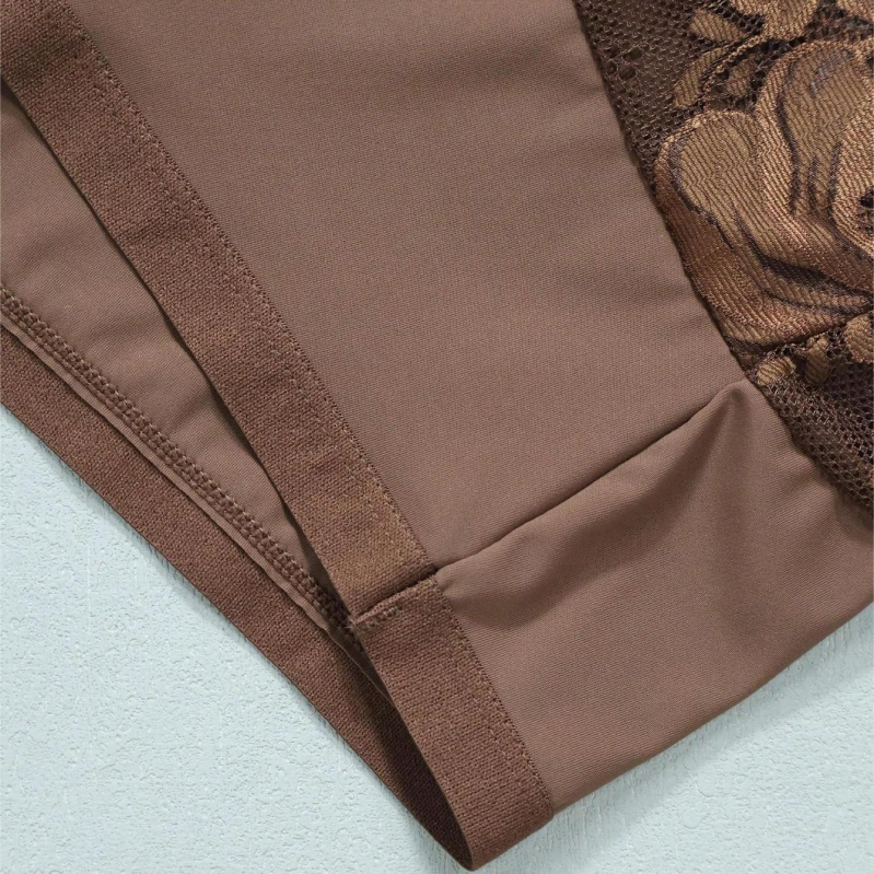 Dámske nohavičky s pásom na strednú výšku z nylonu, priedušné, podšívka z bavlny 80–90%, pletené, pre všetky ročné obdobia