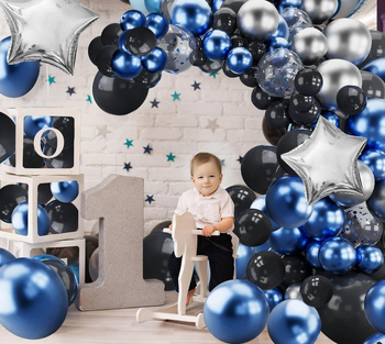 Σετ γιρλάντας με μπαλόνια - λατέξ διακοσμητικά μπαλόνια, σχήμα 31865, κωδικός Kt-1, για την Ημέρα του Αγίου Βαλεντίνου