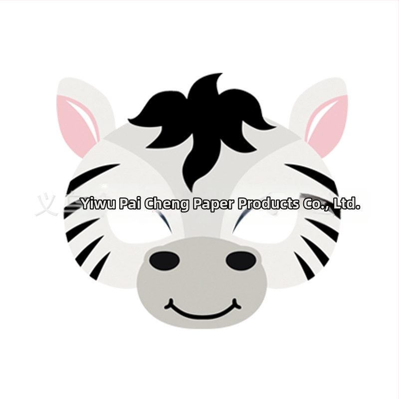 Dzīvnieku maskas bērnu dzimšanas dienas svinībām — papīra maskas DIY, mīļš stils