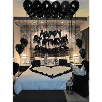 Σετ Μπαλόνια TPU με Σχήμα Καρδιάς και Τύπο Landing Ball, 526 Τεμάχια, Θέμα Χριστούγεννα-Χάλογουϊν