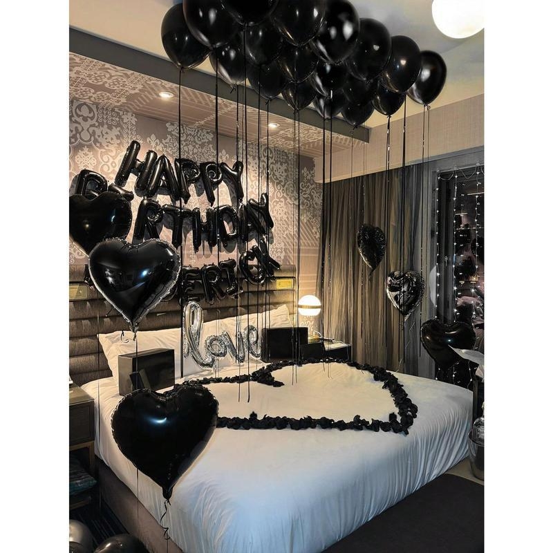 Σετ Μπαλόνια TPU με Σχήμα Καρδιάς και Τύπο Landing Ball, 526 Τεμάχια, Θέμα Χριστούγεννα-Χάλογουϊν