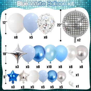 Latex dekorativni okrugli baloni, set za balonsku arku, 400 g, ispis logotipa Can