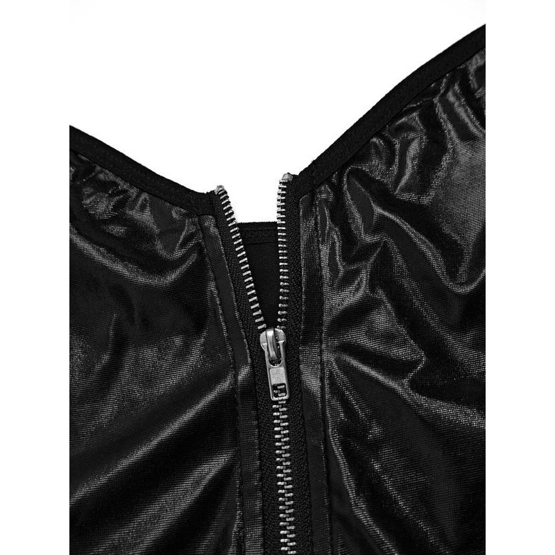 Priehľadná sexy nočná košeľa s vysokým golierom, dlhý strih, 100% meď-amóniová vlákna