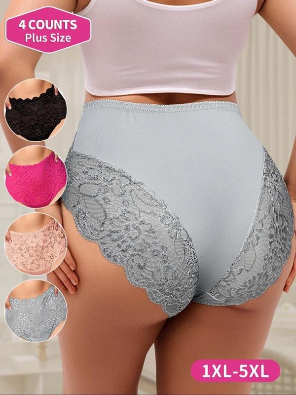 Plus-size ženska odjeća s cvjetnom čipkom i patchworkom, visokim strukom, modal vlakno, grafenska podstava