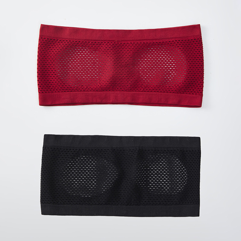 Xiangriya Nylon Wrap Chest Bandeau spodné prádlo — priedušné, dĺžka hrudníka, bez misiek (W6471)