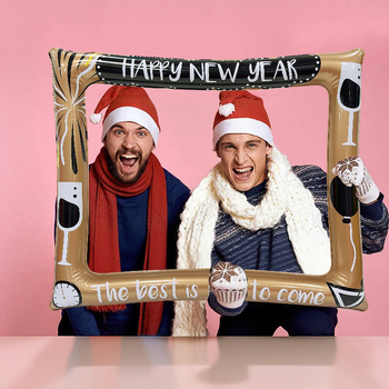 Nafukovací rám na fotky, ekologické PVC, interaktívny, do rúk, vhodný pre interiérové podujatia, narodeniny a festivaly, pre deti 7-14 rokov.