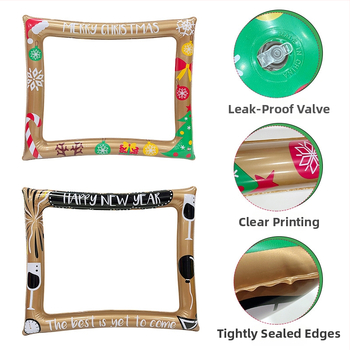 Nafukovací rám na fotky, ekologické PVC, interaktívny, do rúk, vhodný pre interiérové podujatia, narodeniny a festivaly, pre deti 7-14 rokov.