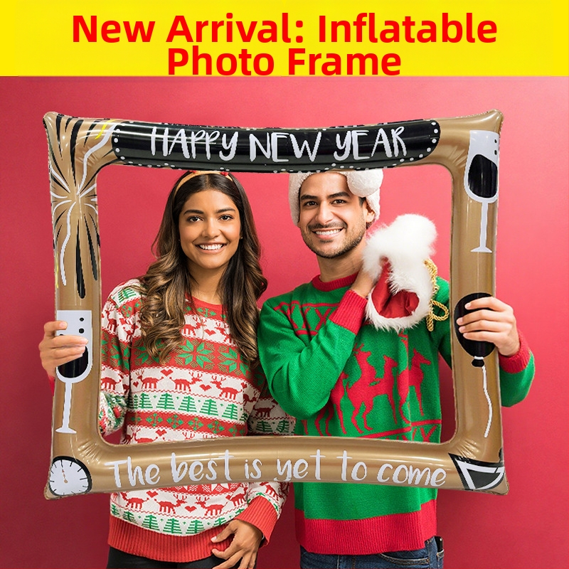 Nafukovací rám na fotky, ekologické PVC, interaktívny, do rúk, vhodný pre interiérové podujatia, narodeniny a festivaly, pre deti 7-14 rokov.