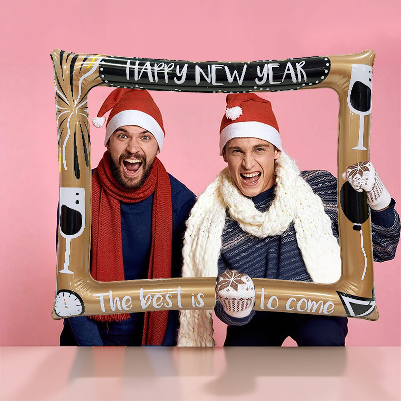 Nafukovací rám na fotky, ekologické PVC, interaktívny, do rúk, vhodný pre interiérové podujatia, narodeniny a festivaly, pre deti 7-14 rokov.