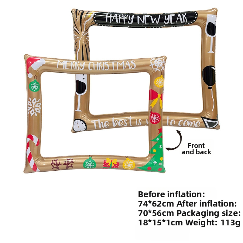 Nafukovací rám na fotky, ekologické PVC, interaktívny, do rúk, vhodný pre interiérové podujatia, narodeniny a festivaly, pre deti 7-14 rokov.