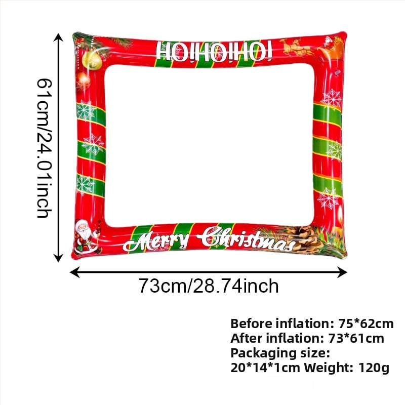 Nafukovací rám na fotky, ekologické PVC, interaktívny, do rúk, vhodný pre interiérové podujatia, narodeniny a festivaly, pre deti 7-14 rokov.