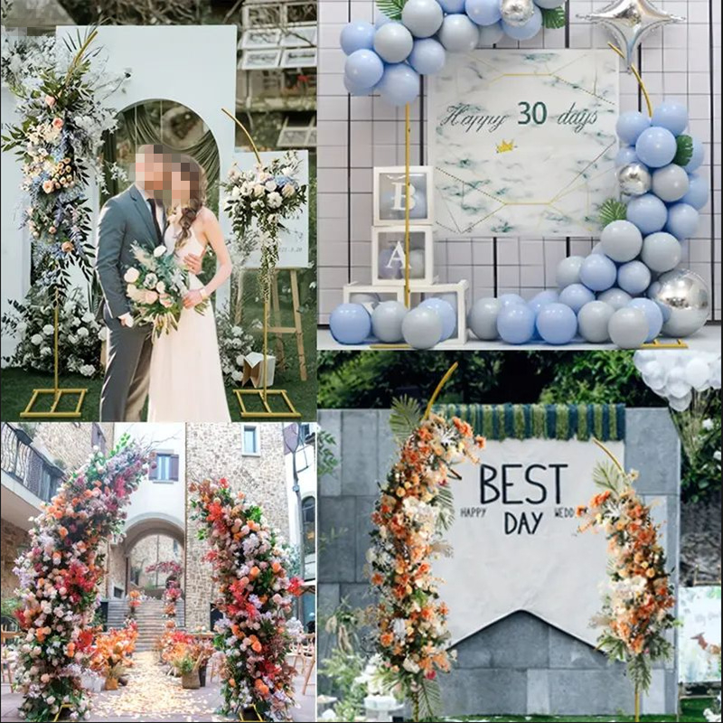 Železný svadobný oblúk pozadie s gestom ruky, Kód produktu 20240123001, Značka Mijiang Commerce and Trade