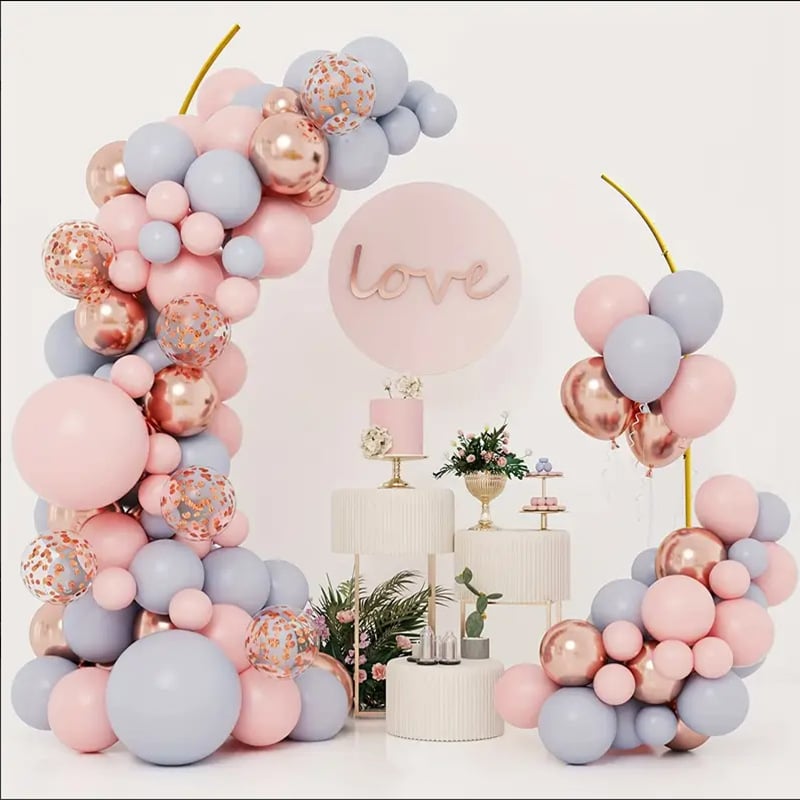 Železný svadobný oblúk pozadie s gestom ruky, Kód produktu 20240123001, Značka Mijiang Commerce and Trade