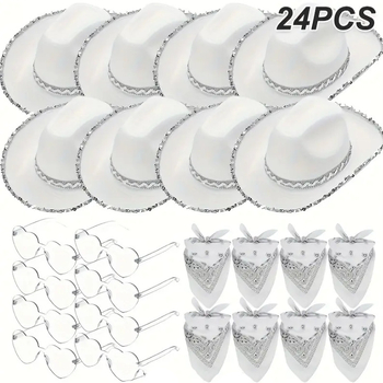 Kovbojská čiapka s lemom šatky na hlavu, látka, šitie, kód produktu GEEGHW5