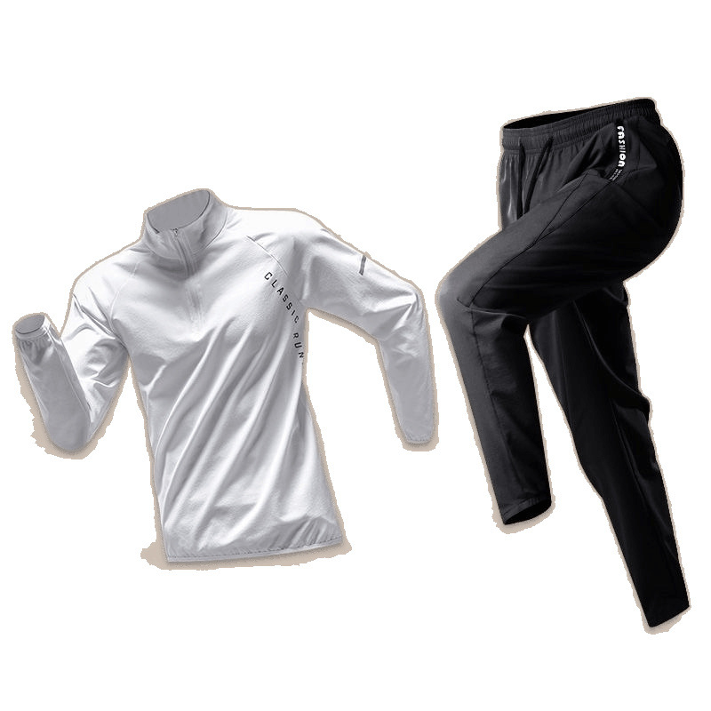 Kényelmes nadrágkosztüm hosszú ujjúval, poliészter 80–90% anyag, nyár 2025 kiadás