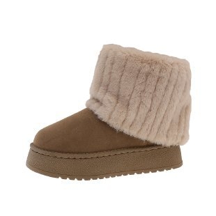 Ghete cu franjuri pentru bărbați - partea superioară: piele sintetică; talpa: cauciuc; închidere: slip-on; stil: European și American; sezon: iarnă