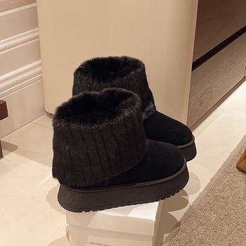 Ghete cu franjuri pentru bărbați - partea superioară: piele sintetică; talpa: cauciuc; închidere: slip-on; stil: European și American; sezon: iarnă