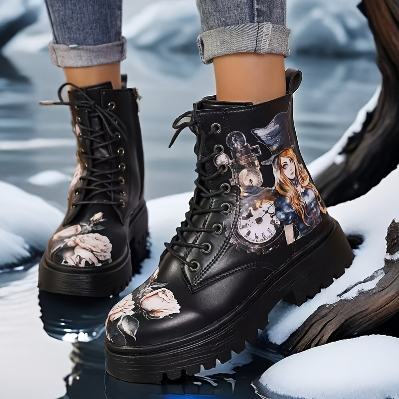 Plátené tenisky so vzorom zvieraťa, vrchný diel z plátna, plastová podrážka, bavlnená podšívka