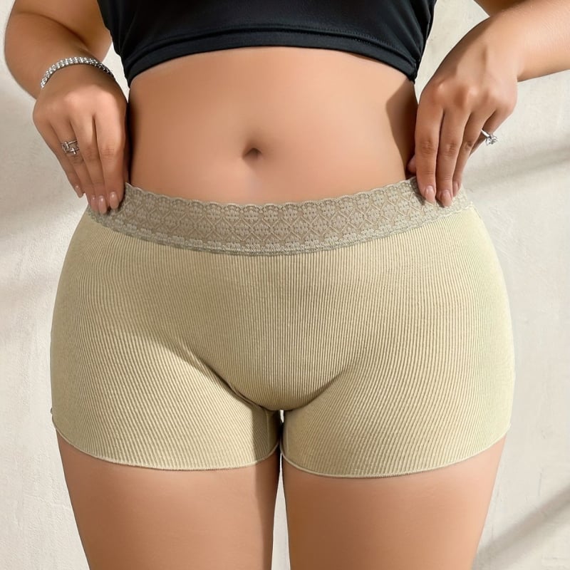 Boxer Briefs – Magas derekú, varrat nélküli alsónemű rayon kötött anyagból, fenékemelés funkcióval