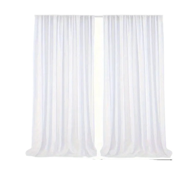 Sieťová záves na vonkajšiu výzdobu svadby | Polyester, Spracovanie: yarn-dyed, Polopriehľadný 40–70%, Priestory: obývačka, spálňa, pracovna, vonku, jedáleň, balkón | Moderný minimalistický štýl