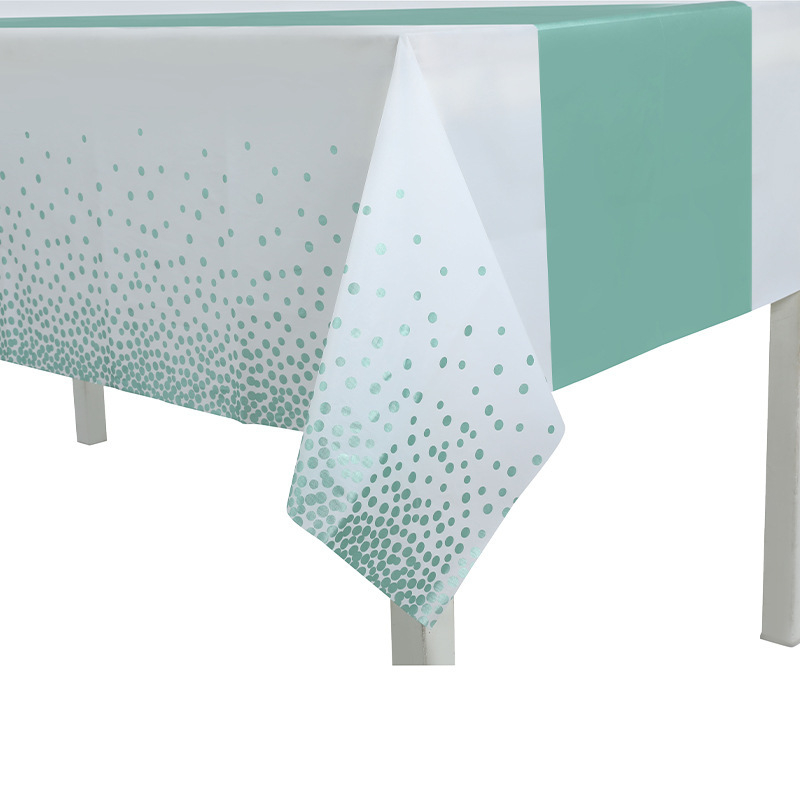 Egyszer használatos PEVA terítő – geometriai minta, téglalap alakú, vízálló, olajálló, csúszásmentes, kopásálló