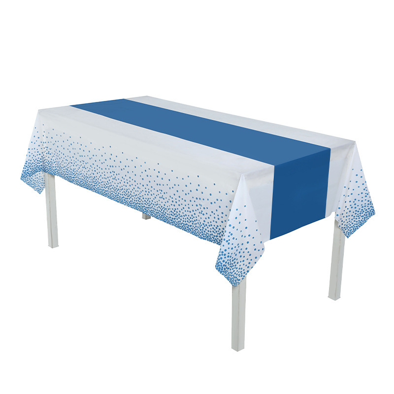 Egyszer használatos PEVA terítő – geometriai minta, téglalap alakú, vízálló, olajálló, csúszásmentes, kopásálló