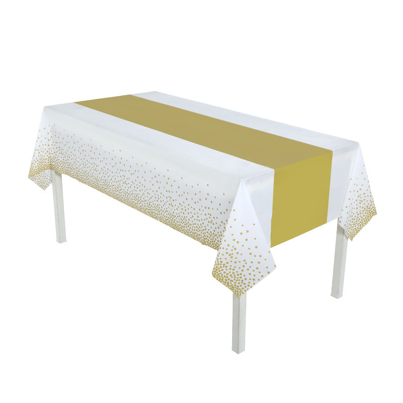 Egyszer használatos PEVA terítő – geometriai minta, téglalap alakú, vízálló, olajálló, csúszásmentes, kopásálló