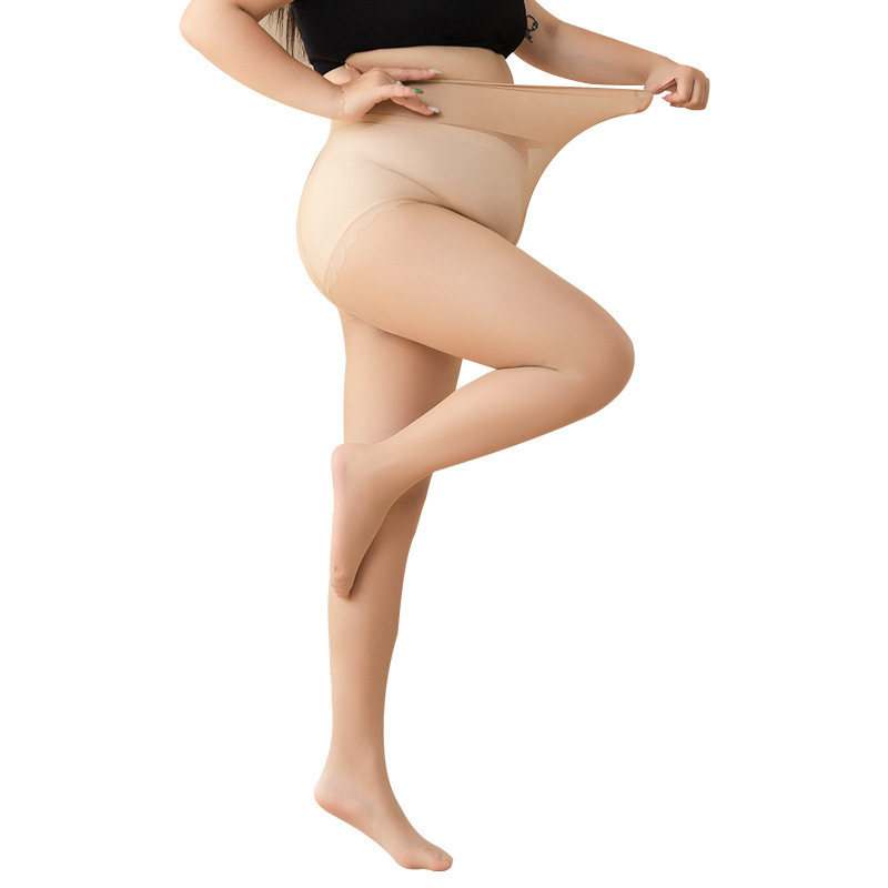 Καλσόν για γυναίκες, αντί-σκίσιμο, υπερλεπτό, νάιλον core-spun ύφασμα, μονόχρωμο σχέδιο