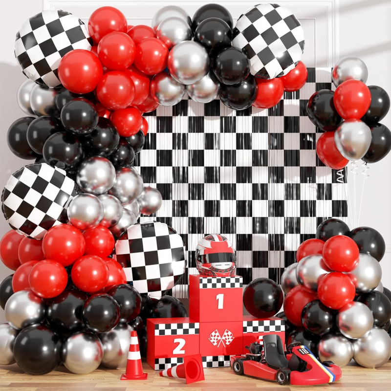 Σετ Αψίδας Μπαλονιών για Γιορτές, λατέξ μπαλόνια, στρογγύλο σχήμα, με προσαρμοσμένο λογότυπο, βάρος 340 g