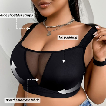 Moteriška belaidė, be siūlių liemenėlė su giliu V iškirpimu, plonai formuoti kupolai, nugarinis užsegimas su trim eilučių kabliukų