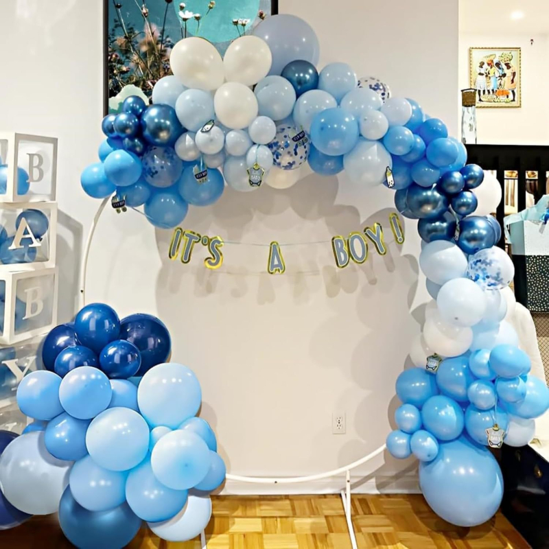 Σετ γαρλάντας μπαλόνια από λατέξ, διακοσμητικά στρογγυλά μπαλόνια, δυνατότητα εκτύπωσης λογότυπου, βάρος 400 g