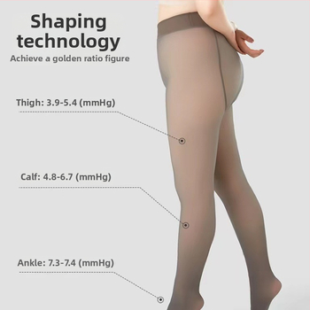 Nailoninės pėdkelnės, vienos spalvos, storinančios, viso ilgio