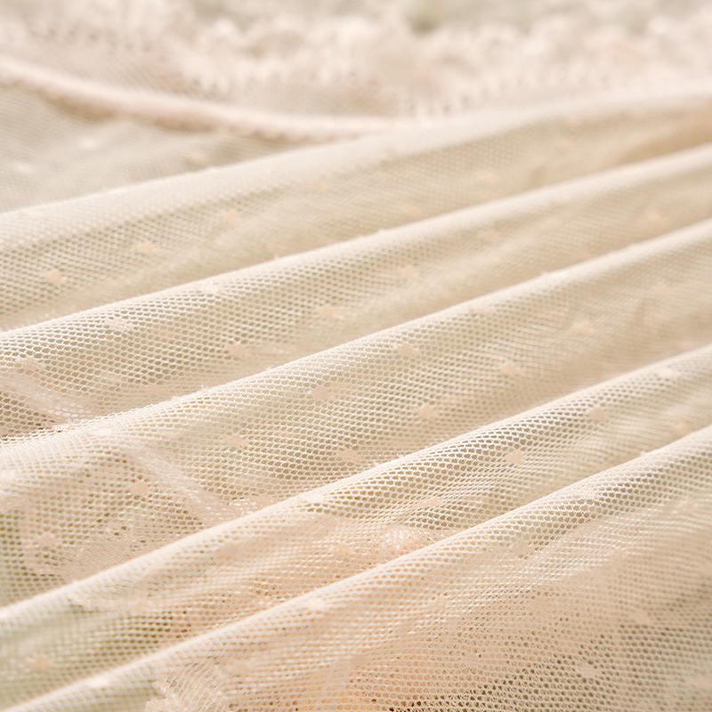 Slip din dantelă pentru femei – respirant, talie medie, din nailon cu căptușeală din bumbac