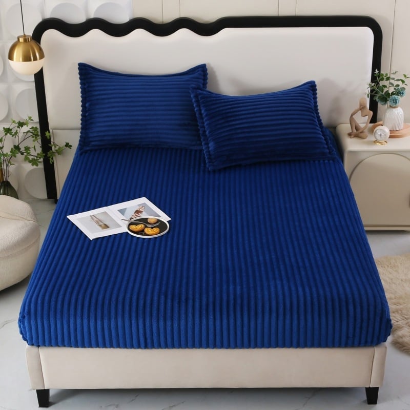 Milk Velvet Κάλυμμα κρεβατιού - Μοντέρνο μινιμαλιστικό στυλ, Απλό μοτίβο, Βάρος κάτω από 300 g