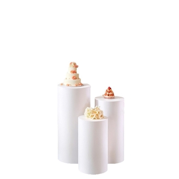 Prachotesný kryt pre cylindrickú základňu stojanu, dekorácie na narodeniny a svadby — Materiál: polyesterové vlákno; Nie je dovážané; Značka: Iné; Určené pre Čínsky Valentín