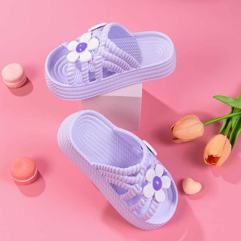 Sandale pentru fete - stil prințesă, parte superioară EVA, talpă EVA, respirabile și impermeabile