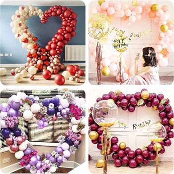 Stojan na balóny srdcového tvaru pre svadbu – plast (Balenie: kartón; Značka: Happy; Použitie: svadba; Štýl: usporiadanie miesta)