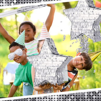 Pinata — Stea Disco cu mască de ochi, decor din hârtie pentru petrecere de naștere