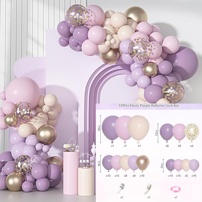 Set baloane latex decorative, rotunde, fără logo, potrivit pentru zile de naștere și nunți