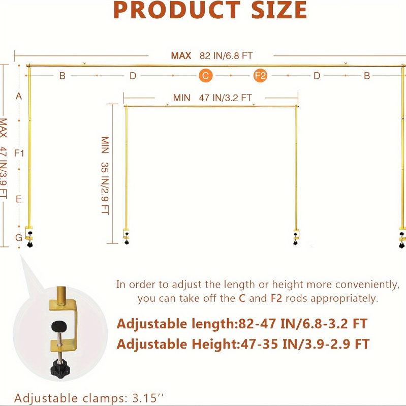 Ράγα γραφείου με σφιγκτήρα, Μοντέλο Other, Κωδικός Laz601099600070561