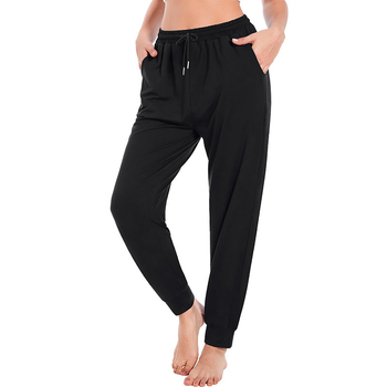 Dámske cropped nohavice casual, s vysokým pásom a voľným strihom, z látky Milk Silk (90–95% polyester, <30% elastan), brúsený povrch, elastický pás.