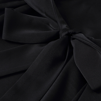 Šifoninė suknelė, A linijos siluetas, prancūziškas stilius, aukšta juosta, trumpomis rankovėmis