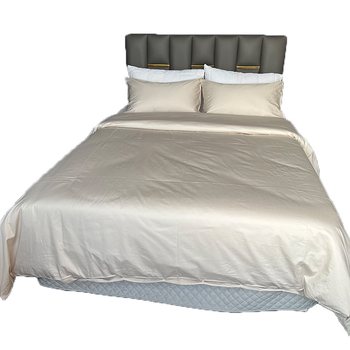 Štvordielny bavlnený set posteľnej bielizne, 100% bavlna, 80 vlákien na palec, reaktívny tlač a farbenie, hotelový štýl