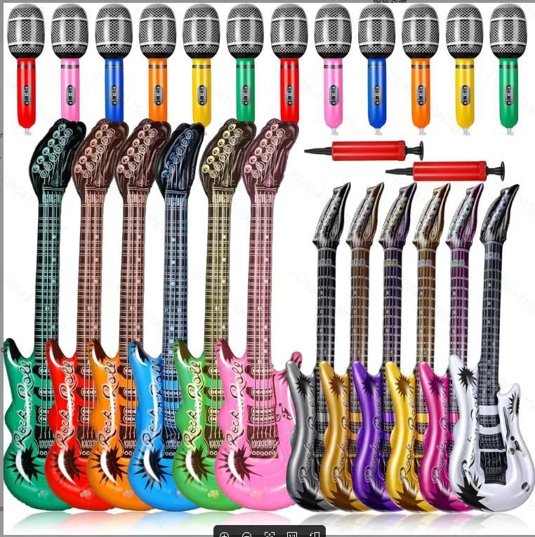 Nafukovacia PVC elektronická klávesová hračka, vhodná pre chlapcov aj dievčatá vo veku 7–14 rokov, balenie OPP