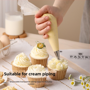 Xinda vienkartinis kremų dekoravimo maišelis, ekologiška PO medžiaga