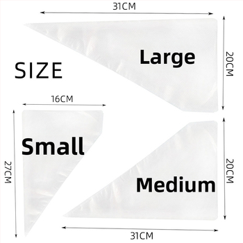 Xinda vienkartinis kremų dekoravimo maišelis, ekologiška PO medžiaga