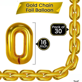 2025 Nova srcolika balonska vijenca, 16 inča, metalno plava, veliki lanac