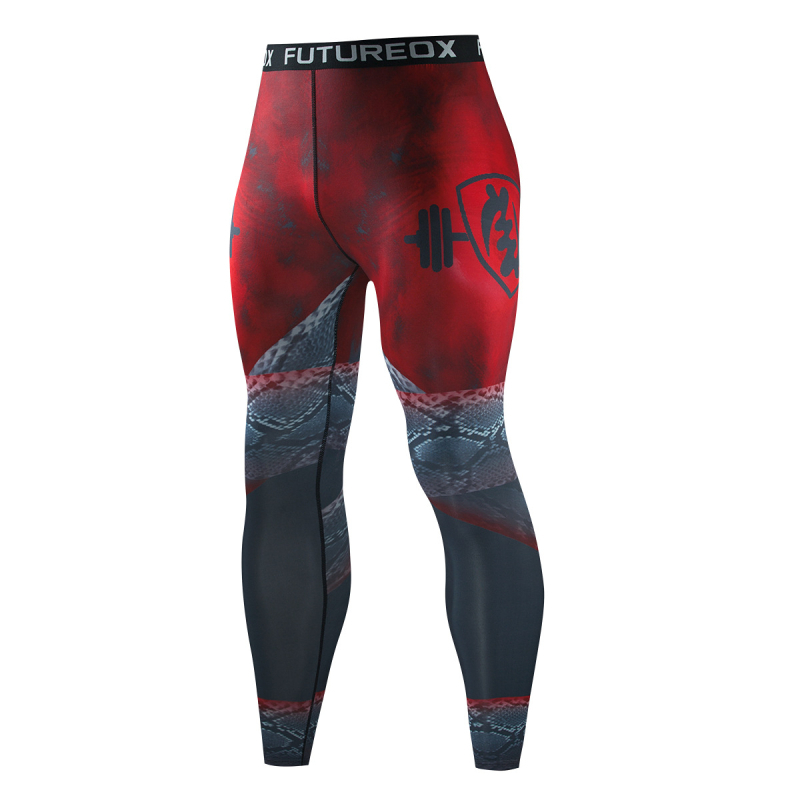 Мъжки фитнес панталони за бягане – дишащи, бързосъхнещи Milk Silk плат, тясна кройка, всесезонни, талия със средна височина, 90% полиестер