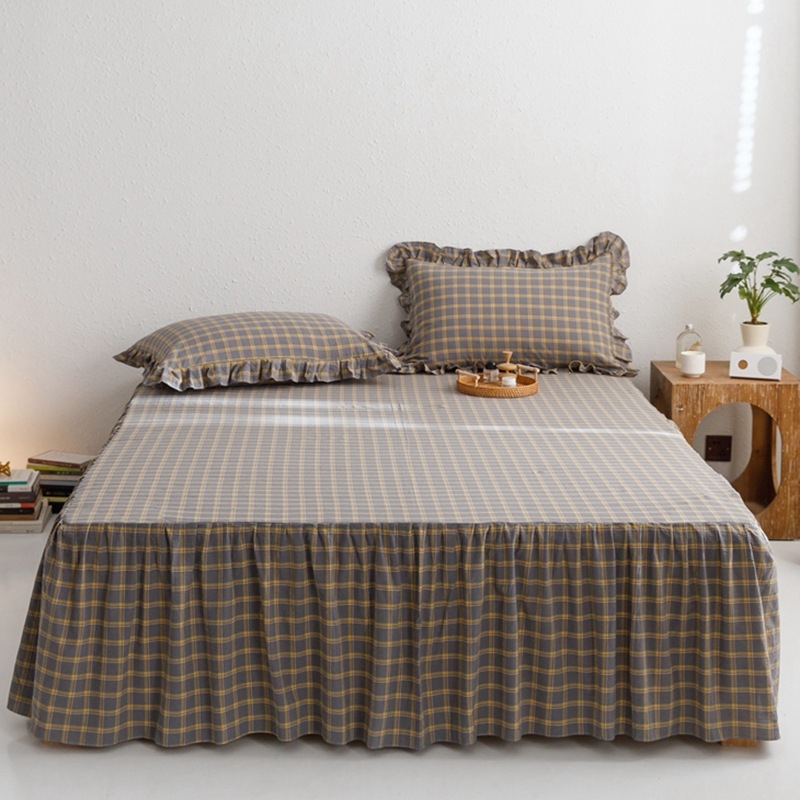 Wallen βαμβακερό κάλυμμα κρεβατιού, ύφανση με βαμμένα νήματα, αντίδραση βαφής, μοτίβο 14863995